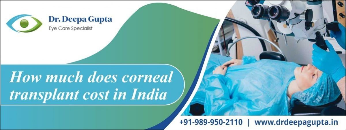 How much does corneal transplant cost in India?